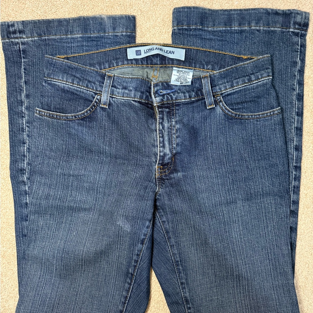GAP Women's Classic Straight Leg Jeans - Dark Blue